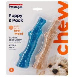 Petstages Dogwood Chew Stick Puppy Combo Small