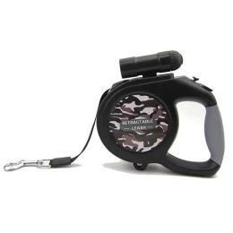 Enhanced Pet Automatic Retractable Leash Tractor With Flashlight