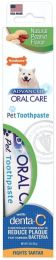 Nylabone Advanced Oral Care Natural Toothpaste - Peanut Flavor