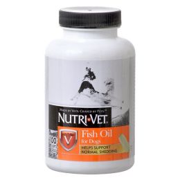 Nutri-Vet Fish Oil Softgels for Dogs