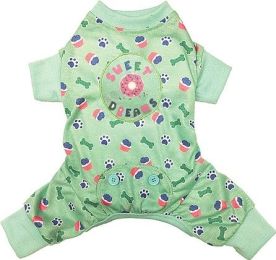 Fashion Pet Sweet Dreams Dog Pajamas Mint (size: X-Small)