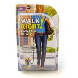 Coastal Pet Walk Right Padded Harness - Black (size: Small (Girth Size 16"-24"))