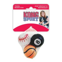 KONG Assorted Sports Balls Set (size: X-Small - 1.5" Diameter (3 Pack))