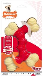 Nylabone Dura Chew Double Bone - Bacon Flavor (size: Souper - Dogs 50+ lbs)