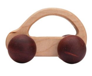 children's wooden car (Color: Red pear classic)