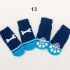 Wholesale 4 Piece Knit Socks Claws Warm Non-Slip Puppy Shoes Socks