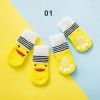 Wholesale 4 Piece Knit Socks Claws Warm Non-Slip Puppy Shoes Socks